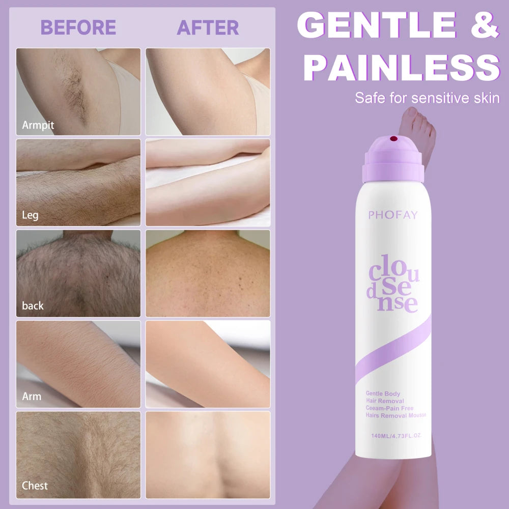 PHOFAY Moroccan Argan Hair Removal Spray